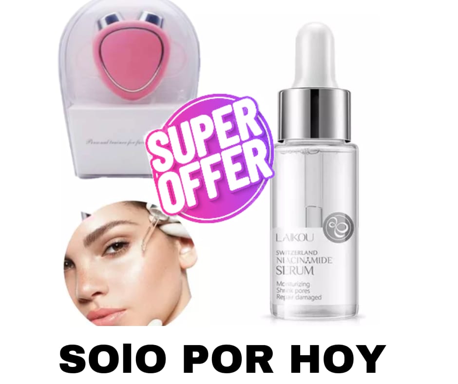 MASAJEADOR  FACIAL ,ANTI ARRUGAS  CON MICRO CORRIENTE