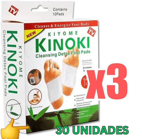 KINOKI - PARCHE DESINTOXICANTE 3 X 1