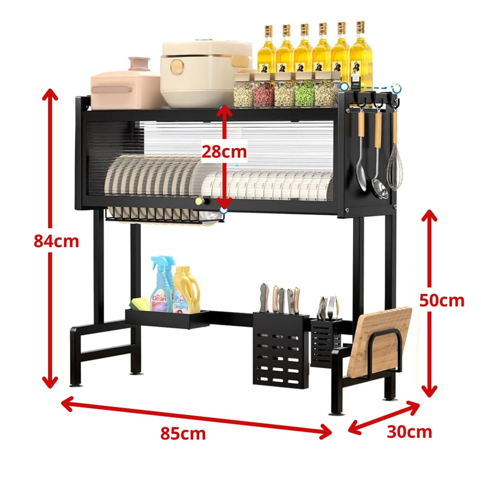 ESCURRIDOR DE PLATOS Y ORGANIZADOR DE OLLAS ,COMBO DE VERANO