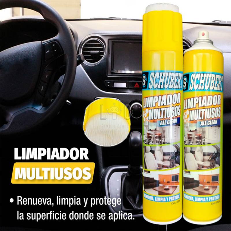 PACK x 2 Limpiador Multiuso Espuma 650ml Schubert